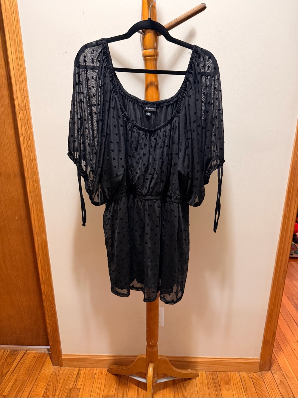 Torrid stretchy babydoll top Size 5